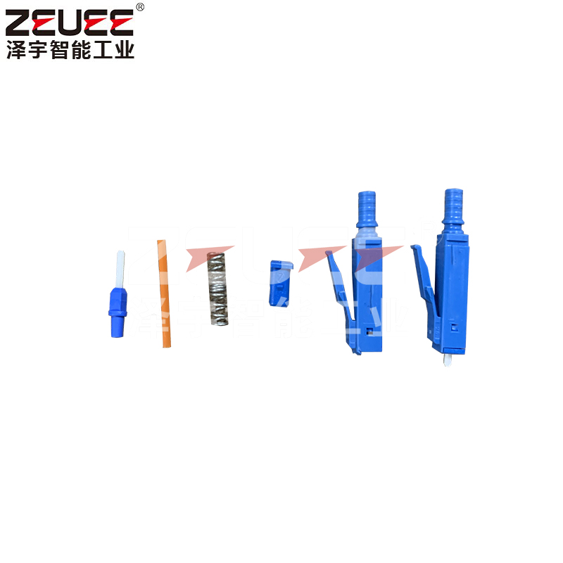 Equipement d'assemblage automatique de fibres optiques LC / SC
