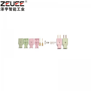 Ligne de production d'assemblage automatique à prise électrique à deux broches