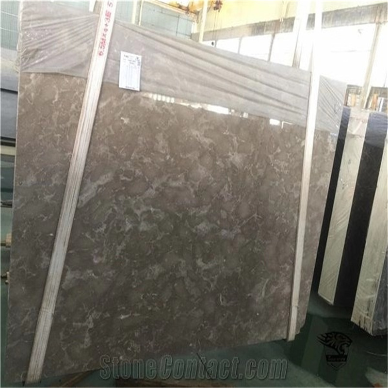 Dalles de marbre gris persan
