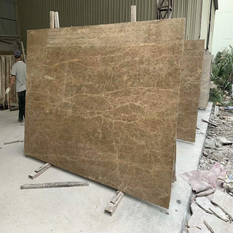 Dalles de marbre Turquie Emperador brun clair