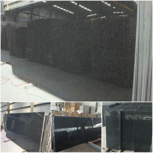 Dalle de granit noir G654 impala padang