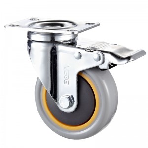 Usage moyen - Boîtier chromé avec roue Orange TPE2