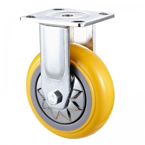 Usage intensif - Boîtier chromé avec roue TPE noire9