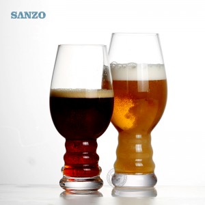Sanzo Bar Creative Croissant Forme Jus Jus Bière Verre Verre Personnalisé Taille Boire Verre À Bière Personnalisé Verres À Bière