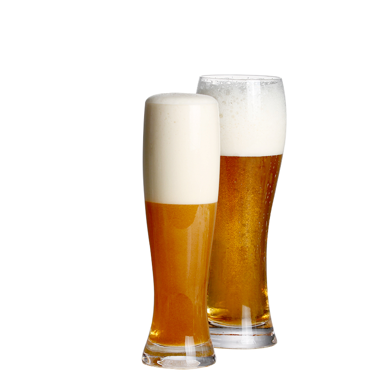 Verre à bière Sanzo 700ml adapté aux besoins du client 16oz 2 tasse de bière de panneaux de bière de conception différente