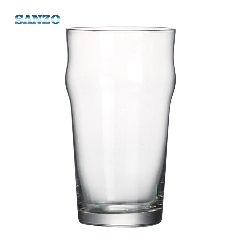Lunettes de bière Sanzo 16oz Pint Cup Craft Beer Pinte à la machine en verre Fabriqué à bas prix Verres à la bière Pint
