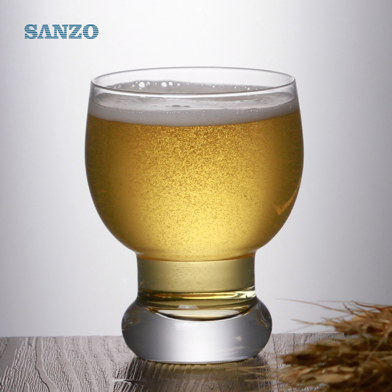 Chope à bière en verre 1000ml Sanzo Cola Beer Glass Cup Grands chopes en verre transparent