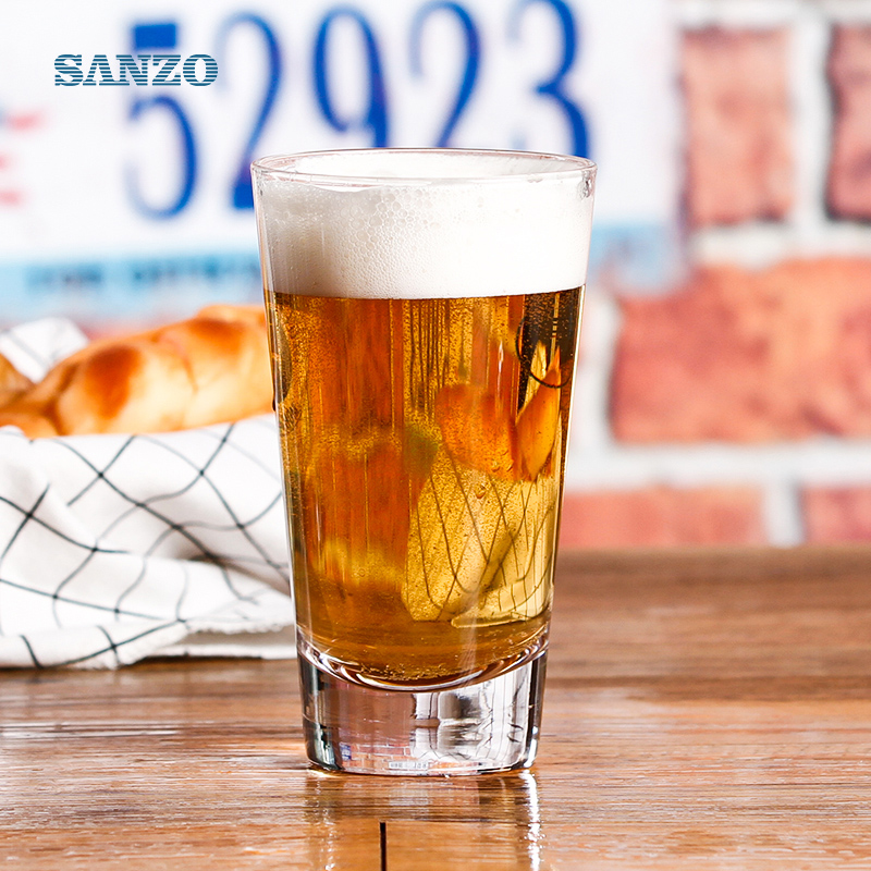 Verres à bière sur mesure en verre Sanzo 600ml Verre à bière Ocean Pilsner