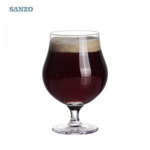 Sanzo Ensemble de 6 verres à bière personnalisable Verre à bière Verre à bière pâle