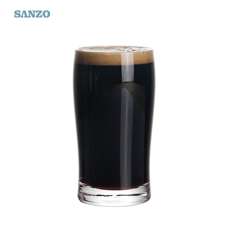 Tasse à bière Sanzo 7 oz mini Personnaliser la tasse en verre à bière avec logo en verre imprimé