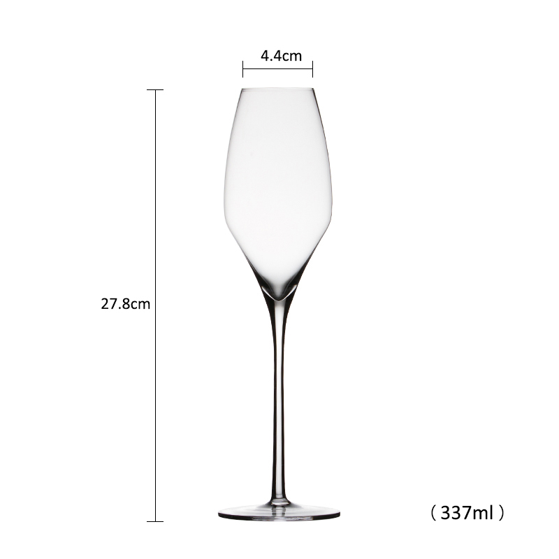 Flûte à champagne en verre de marque SANZO Flûte à champagne Flûte à champagne en verre pur