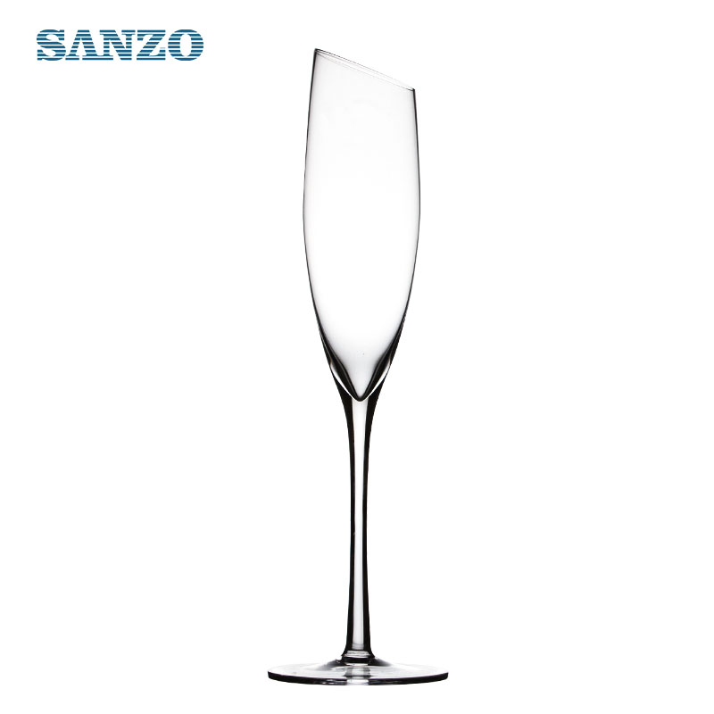 SANZO Bohème Champagne Verre Personnalisé À La Main En Verre Coupe De Champagne Promotion Chaude De Vente Coloré Verre À Champagne