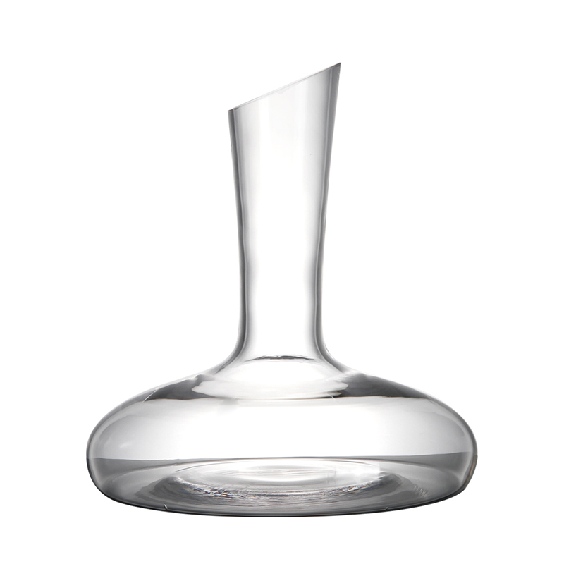 SANZO Décanteur de vin clair fait à la main en verre soufflé / cristal de haute qualité pour le ménage