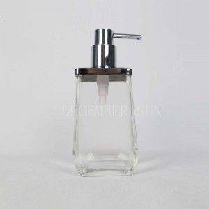 Ensembles d'accessoires de salle de bain en verre clair