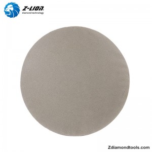 Tampons de polissage diamantés électroplaqués en pierre pour les projets de construction ZL-123EM