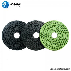 ZL-123A Tampons de polissage en résine diamantés humides pour pierre