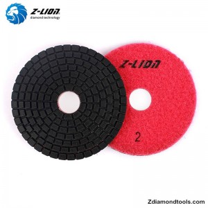 ZL-123A Tampons de polissage en résine diamantés humides pour pierre
