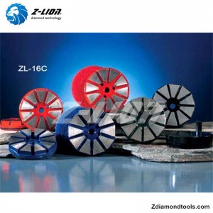 ZL-16C Disques de meulage pour sols diamantés Metal Bond