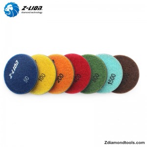 ZL-16SF tapis de polissage de béton de résine home depot