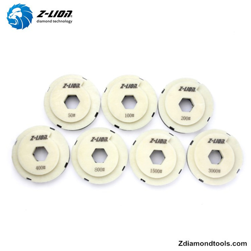 Outils de chant diamantés ZL-EC 5 INCH pour marbre, granit et pierre artificielle