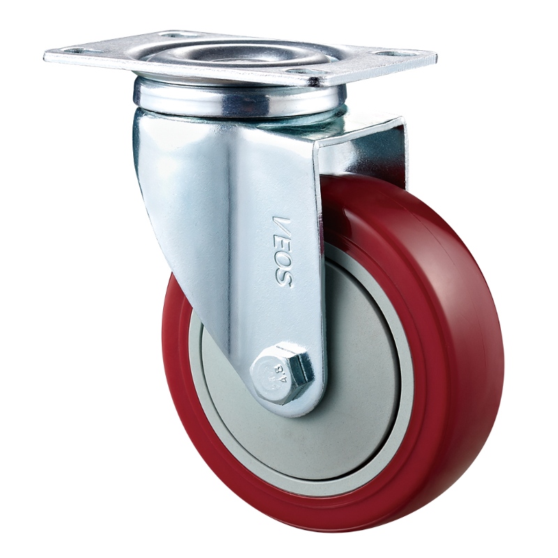 Usage moyen - Boîtier chromé avec roue Diamand TPE rouge