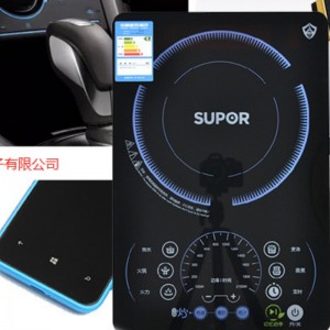 Capteur à membrane conductrice transparente