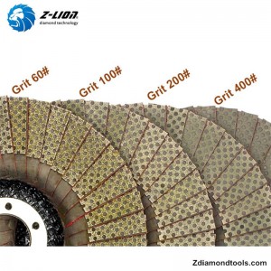ZL-WMC66 disque de meulage en porcelaine diamant de qualité pour le verre