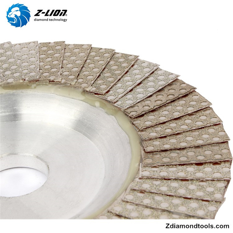 ZL-WMC6402 Disque de meulage pour béton de 5 pouces en aluminium pour pierre