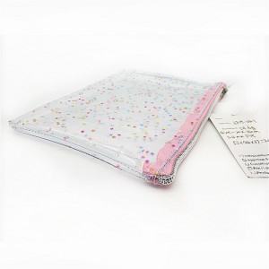 Sac de maquillage PVC avec tonneau flash