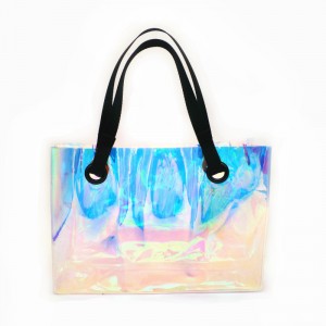 TPU holographic tote bag