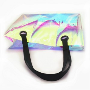 TPU holographic tote bag