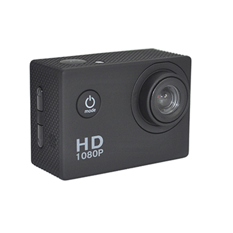 Caméra d'action portative Real HD 720P, angle de vue de 140 degrés, écran D12A de 2,0 pouces