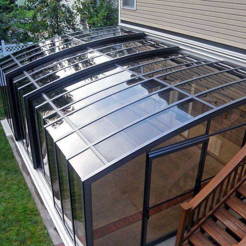 Salle de soleil en aluminium / jardin d'hiver / maison de verre