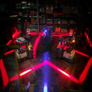 Stacker LED Safety Light Bleu \/ Rouge Couleur