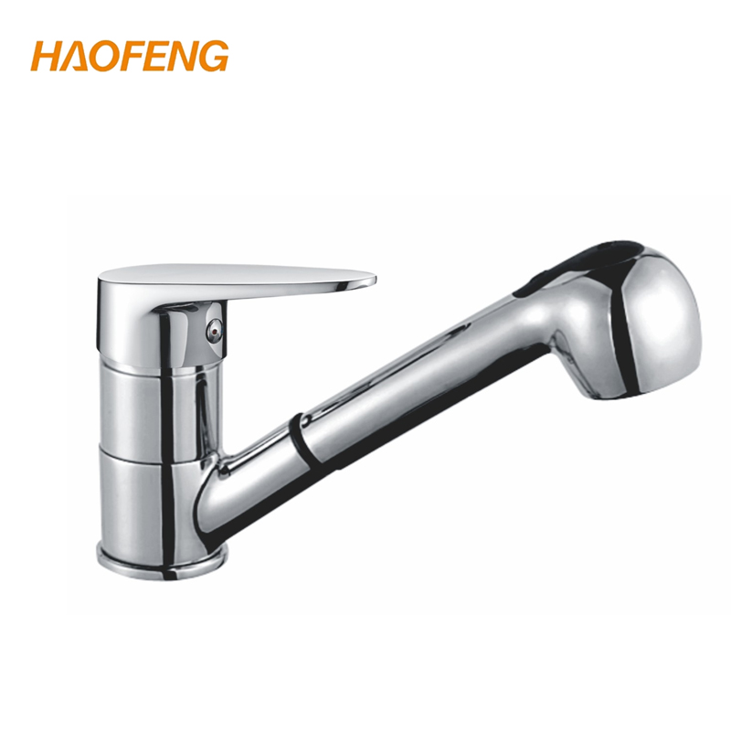 Kitcken évier mélangeur coulissant fauet flexible-6009A