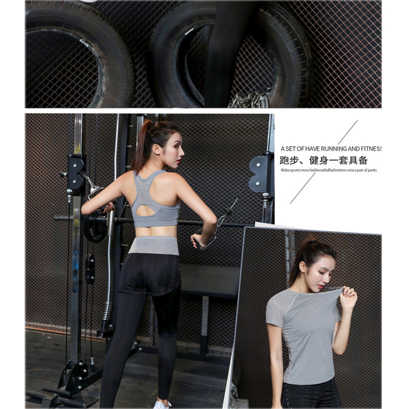 FDMF002- 5pcs Sport Suits Fitness Yoga Running Athletic Survêtements