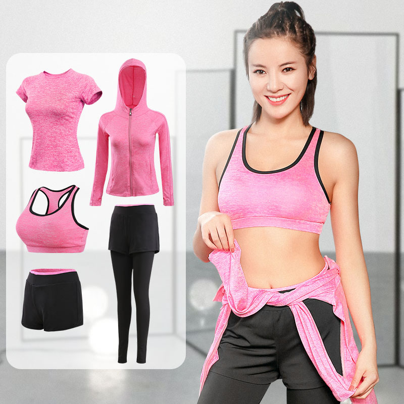 FDMF006- 5pcs Sport Suits Fitness Yoga Running Athletic Survêtements