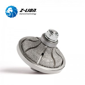 Granit ZL-C1B à profil en diamant pour meule portable