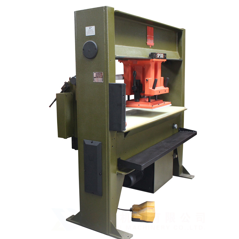 Machine de presse de découpe hydraulique pour l'industrie du cuir, tête de voyage, Atom SP588
