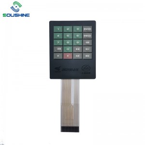 Interrupteur à membrane personnalisé \/ clavier des balances