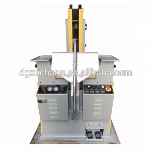 démarrage supérieur de sertissage faisant la machine à chaussures utilisée