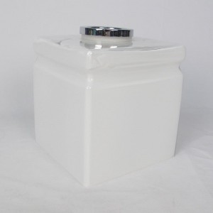 Ensemble d'accessoires de salle de bain blanc