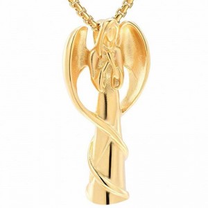 Collier pendentif crémation pendentif ange pendentif urne pendentif en argent sterling 925