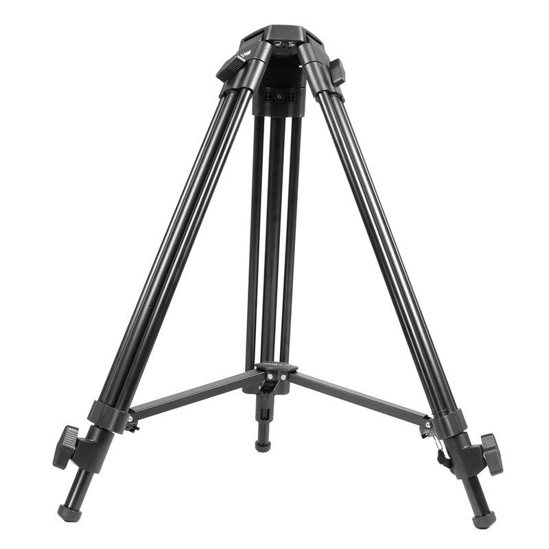KINGJOY VT-2500 Kit professionnel de trépied vidéo en alliage Mg-Al à 3 sections pour caméscope