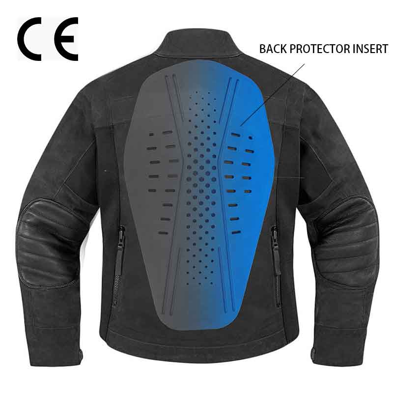 Coussin d'insertion de protection dorsale de veste de protection dorsale avec certificat CE (ACF)