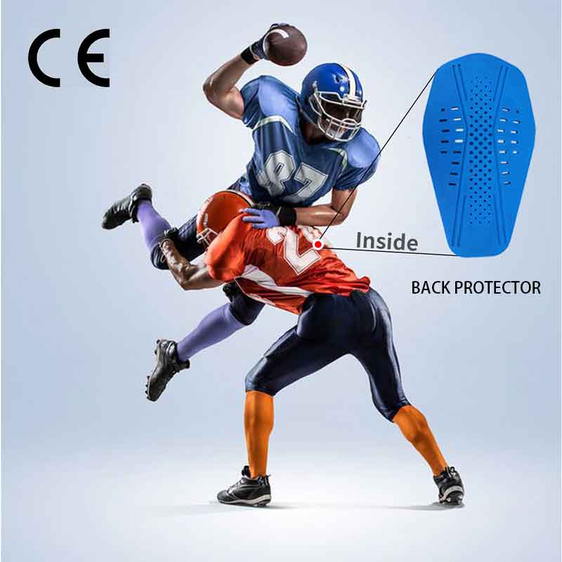 Coussin d'insertion de protection dorsale de veste de protection dorsale avec certificat CE (ACF)