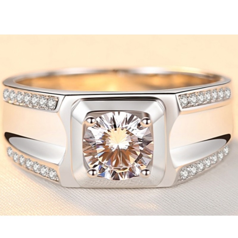 BAGUES POUR HOMMES PETITES CUBES ZIRCONIA BAGUES DE PARTICIPATION POUR HOMMES BAGUES DE PROMESSE ARGENT 925 POUR HOMMES BAGUES DE MARIAGE HOMMES