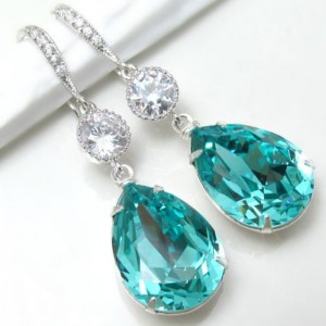 Boucles d'oreilles pour femmes Boucles d'oreilles en pierres précieuses