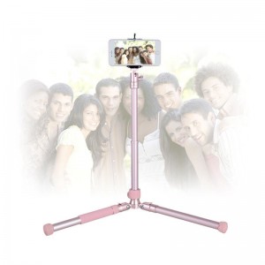 Kingjoy P056S Trépied pliable avec rotule de commande à deux boutons