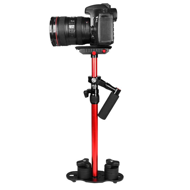 KINGJOY Stabilisateur de caméra mini portable VS-060 de 600 mm / 23,62 pouces pour reflex